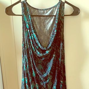 Blue and Green Blouse!